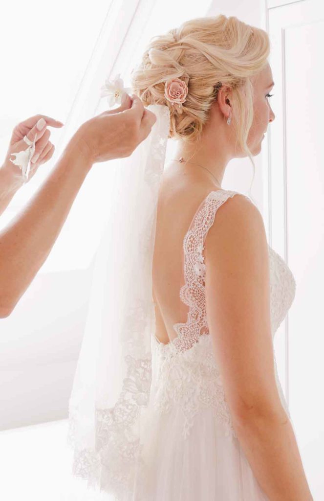 Getting Ready Hochzeit